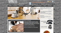 Desktop Screenshot of parkettamester.com